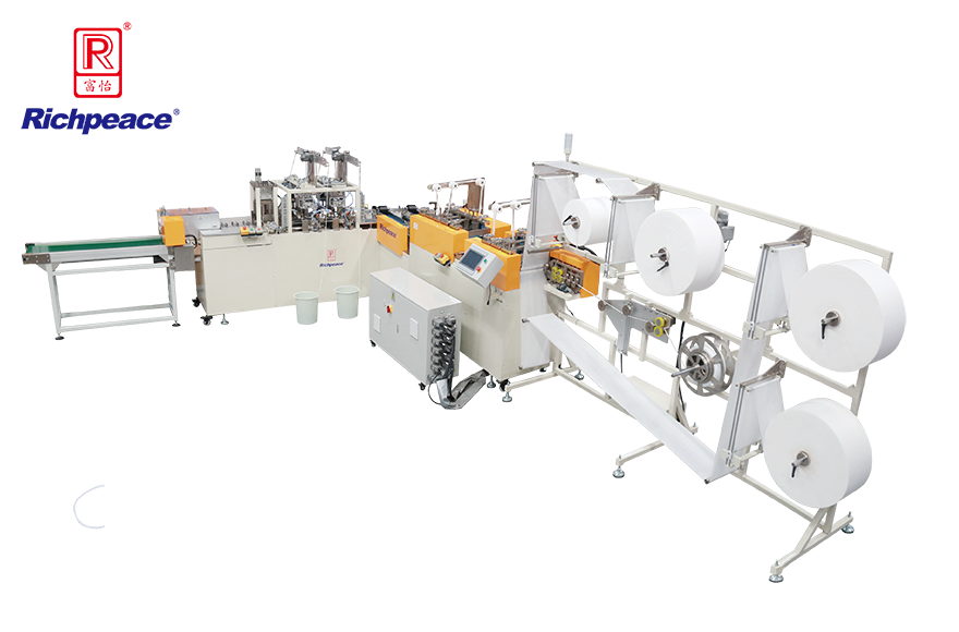 富怡全自動(dòng)柳葉口罩生產(chǎn)線