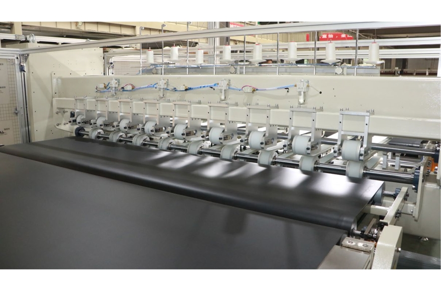 富怡全自動睡袋直線絎縫機