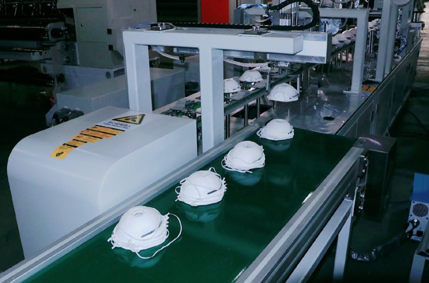 富怡全自動罩杯口罩生產線（雙罩杯）-UL系列