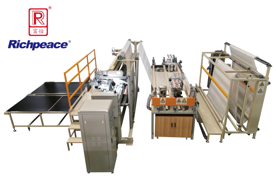 富怡電腦全自動鎖四邊機