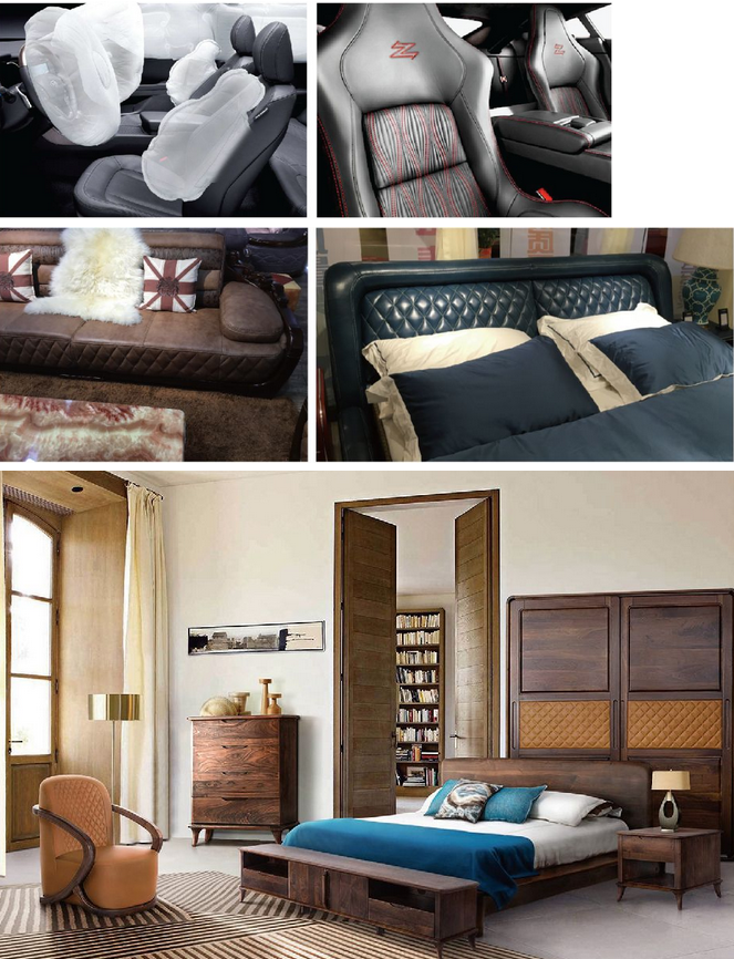 任意轉單針縫紉機—平梭皮革機應用范圍 任意轉單針縫紉機—平梭皮革機應用范圍