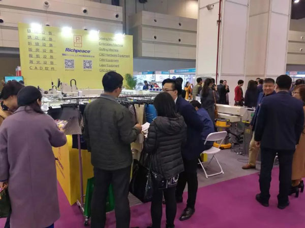 展會直擊：鄭州縫制設備展，富怡展位不容錯過